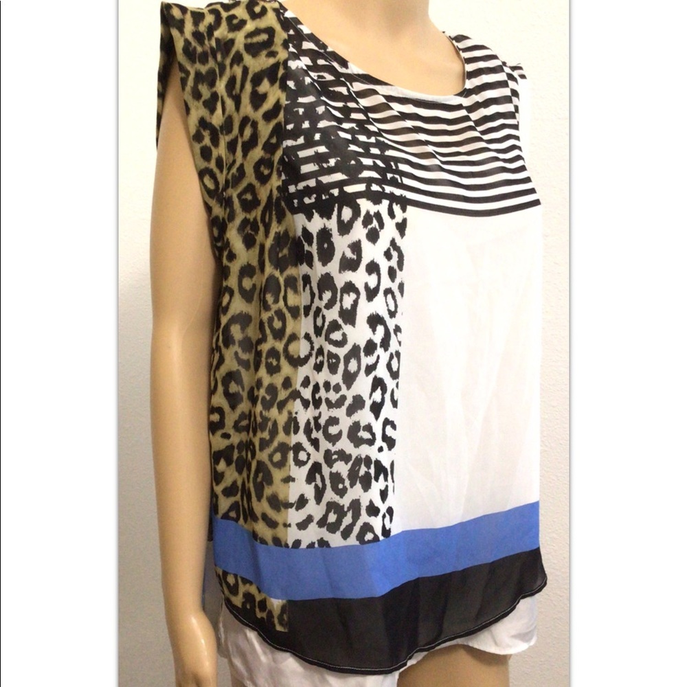 Kenneth Cole N.Y. Blouse Sz L women’s